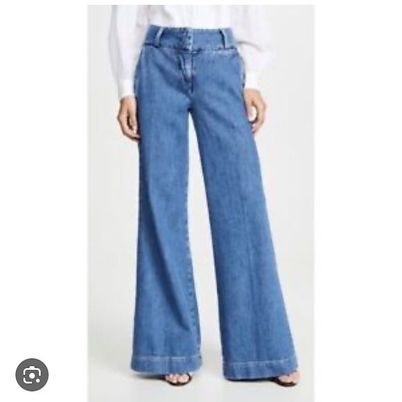 NEW Frame Denim Metropolitan Pant in Dark Indigo - Picture 9 of 12